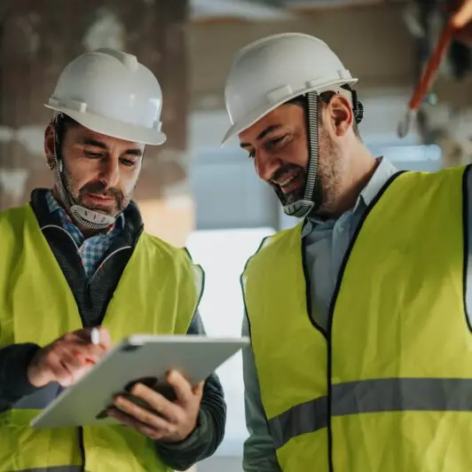 Engineers conducting a predominant use study