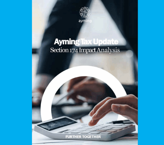 Ayming Tax Update Section 173 Impact Analysis cover