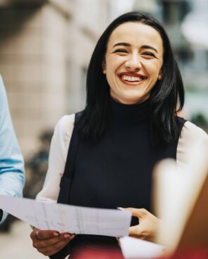 smiling young woman