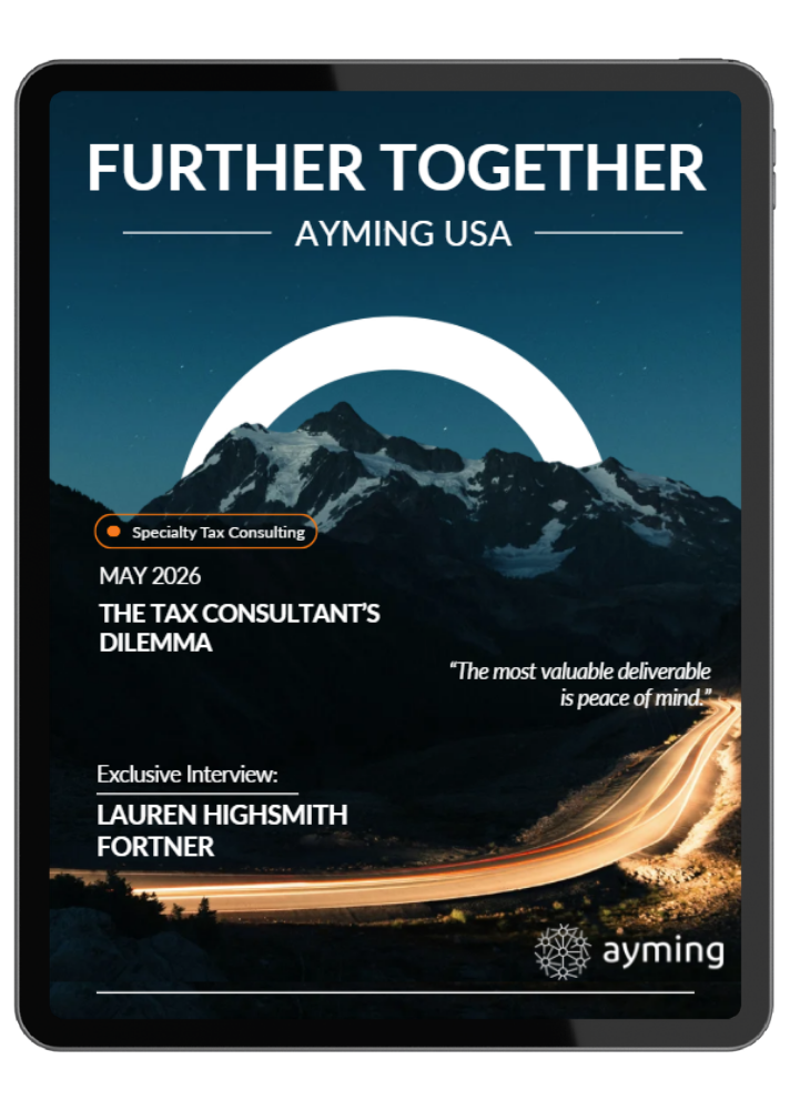 Ayming USA Further Together Magazine May 2026 edition
